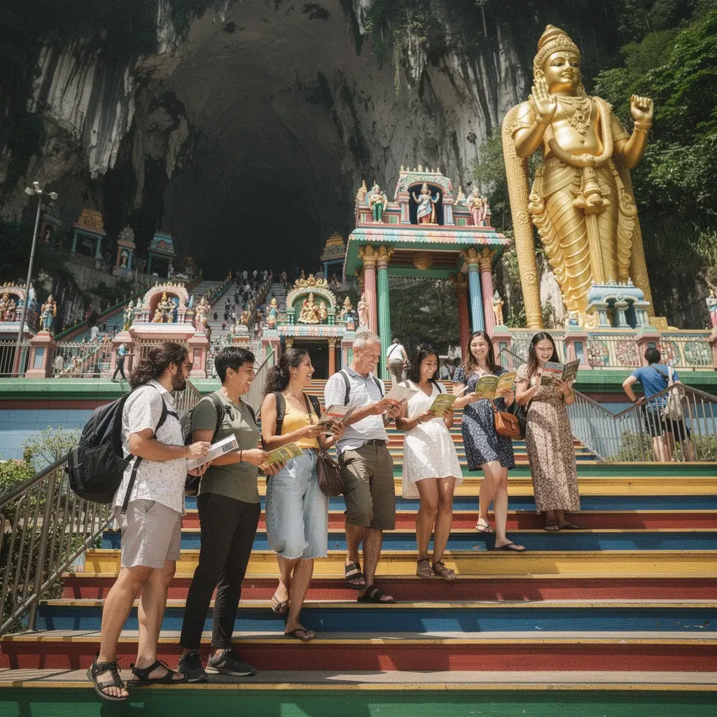 A collection of adventure books highlighting thrilling experiences in Malaysian jungles.