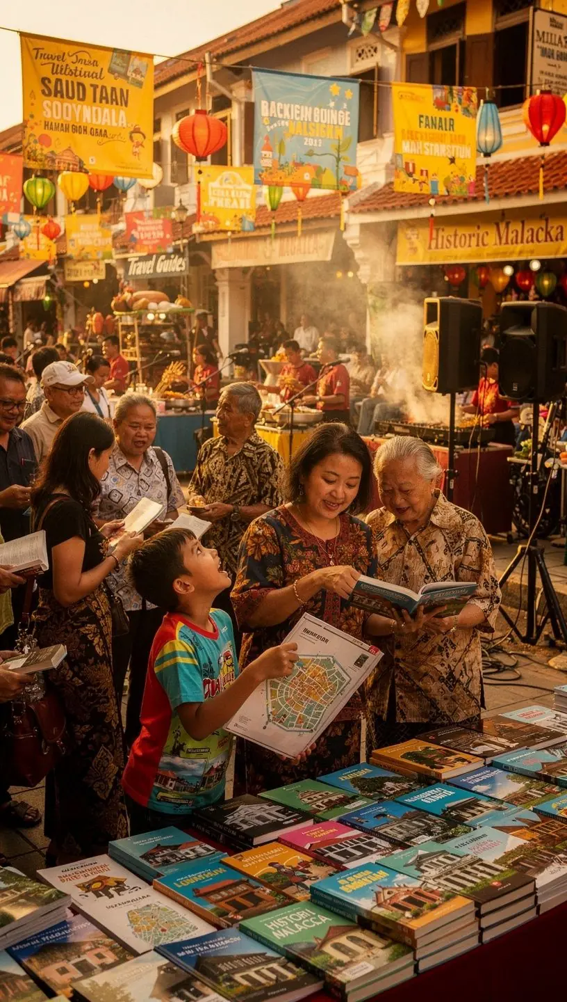 A stack of travel maps showcasing hidden gems and local favorites in Malaysia.